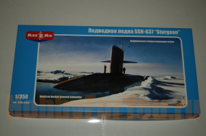 МКМ350-004 Подводная лодка SSN-637 "Sturgeon" (МикроМир) 1/350