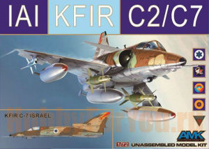 86002 Самолет KFIR C2/C7 (AMK) 1/72