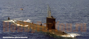 МКМ350-012 Подводная лодка Sturgeon long hull  (МикроМир) 1/350