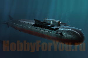 83521 Подлодка Russian Navy SSGN Oscar II Class Kursk Cruise Missile Submarine (Hobby Boss) 1/350