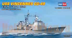 82502 Корабль USS Vincennes CG-49 (Hobby Boss) 1/1250
