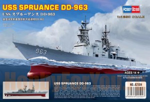 82504 Корабль USS Spruance DD-963 (Hobby Boss) 1/1250