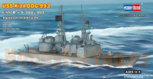 82507 Корабль USS Kidd DDG-993 (Hobby Boss) 1/1250