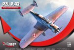 481320 Самолет PZL P.42 (POLISH LIGHT DIVING BOMBER) (Mirage Hobby) 1/48