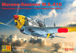 92195 Истребитель Morane Saulnier 410 (RS models) 1/72