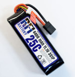 Аккумулятор Li-PO для Traxxas Cars  (3S) 11,1в 6400ма/ч 25С (RFI)